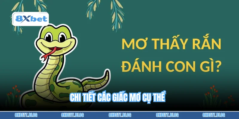 Chi tiết các giấc mơ cụ thể